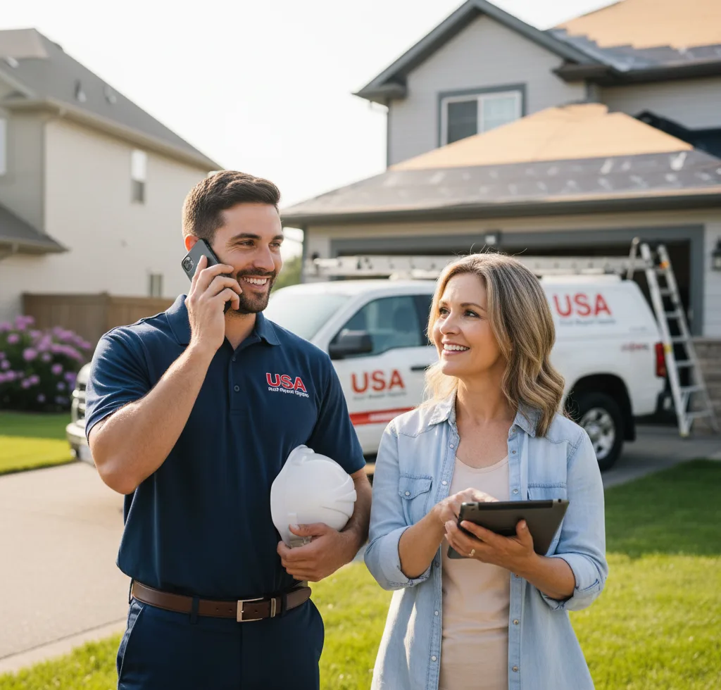USA Roof Repair Experts customer support in Taylors